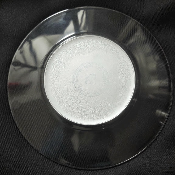 ONE_OFF_Clear Glass Plate - Kirk Back